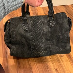 Liebeskind Textured Black Handbag